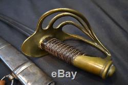 Antique CIVIL War Era French Importcavalry Saber Sword Nice Condition/hanger Ria
