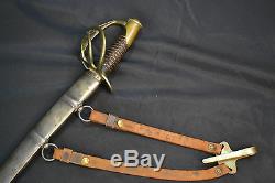 Antique CIVIL War Era French Importcavalry Saber Sword Nice Condition/hanger Ria