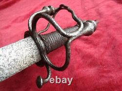 Antique Circa. 1650 English CIVIL War Era Horseman's Broadsword European Sword