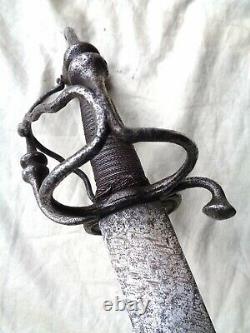 Antique Circa. 1650 English CIVIL War Era Horseman's Broadsword European Sword