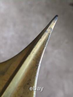 Antique Civil War Brass Bronze Spear Flagpole Topper Pennsylvania PA