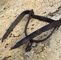 Antique Civil War Cavalry Spur with Leather Strap Historical Collection Piece