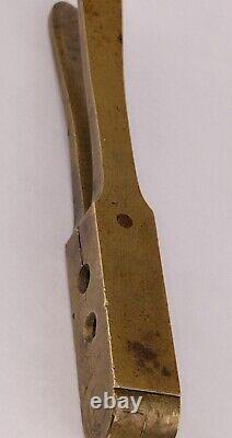 Antique Civil War Era Brass. 31 Caliber (8mm) Dual Cavity Ball Mold Colt/Remingt