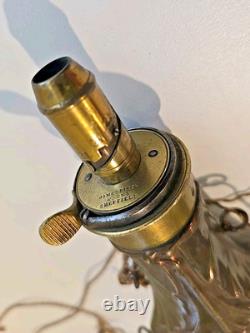 Antique Civil War Era Brass Powder Flask James Dixon & Sons Sheffield RARE