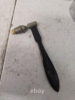 Antique Civil War Era Ebony Handle Reflex Percussor Hammer