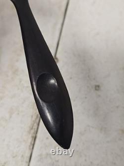 Antique Civil War Era Ebony Handle Reflex Percussor Hammer