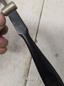 Antique Civil War Era Ebony Handle Reflex Percussor Hammer