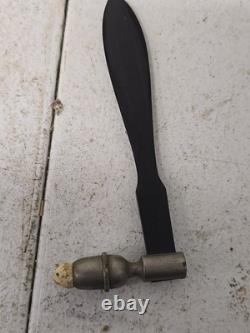 Antique Civil War Era Ebony Handle Reflex Percussor Hammer