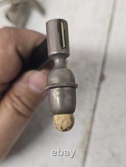 Antique Civil War Era Ebony Handle Reflex Percussor Hammer