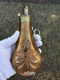 Antique Civil War Era Powder Flask