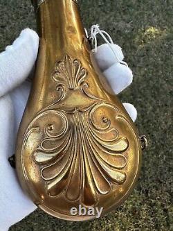 Antique Civil War Era Powder Flask