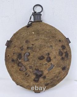 Antique Civil War Era Union Army M1858 Bullseye Canteen