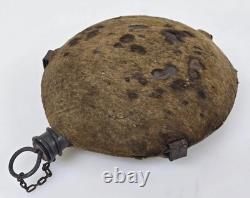 Antique Civil War Era Union Army M1858 Bullseye Canteen
