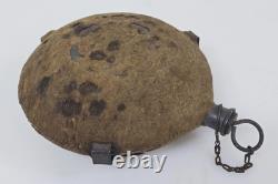 Antique Civil War Era Union Army M1858 Bullseye Canteen