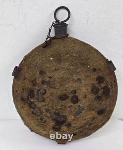 Antique Civil War Era Union Army M1858 Bullseye Canteen