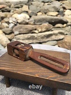 Antique Civil War Era Wood Carved Cage Ball Folk Art Trench POW Early Child Toy