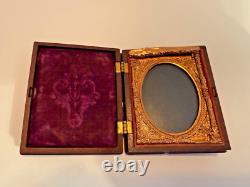 Antique Civil War Genuine Union Case Improved S Peck & Co No Photo
