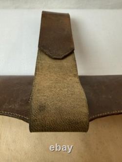 Antique Civil War Wallet, Tri-fold, Brown, Rare, Exceptional