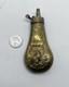Antique Civil War era Colt gun powder pocket flask Eagle E pluribus Unum