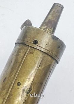 Antique Civil War era Colt gun powder pocket flask Eagle E pluribus Unum