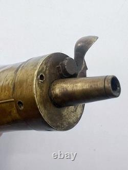 Antique Civil War era Colt gun powder pocket flask Eagle E pluribus Unum