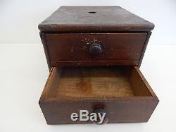 Antique Confederate Army Civil War Atalnta Grays Ballot Box RARE