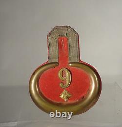 Antique Early Brass and Felt Epaulette 9 European Imperial German WWI