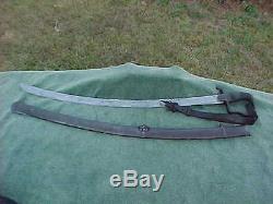 Antique European 1796 Pattern Pre Civil War Sword / Saber 7 HP2 E N 153 & Scabba