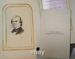 Antique Family Photo Album US CIVIL WAR ERA Union Winfield Scott Hancock / Mayo