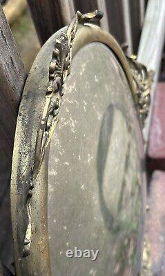 Antique Framed Civil War Soldier Bubble Frame 23 found in Franklin Tennessee