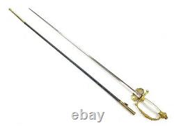 Antique French Court Diplomatic Civil War Era Sword, circa 1850