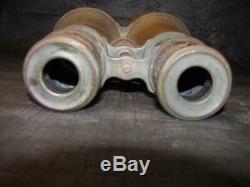 Antique MID 1800's CIVIL War Csa Confederate Field Glasses Binoculars