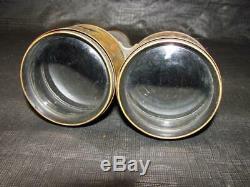 Antique MID 1800's CIVIL War Csa Confederate Field Glasses Binoculars