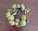 Antique Maryland State Seal Button Bracelet Post-Civil War Folk Art Relic