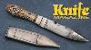 Antique Masonic Guardless Coffin Bowie Knife With CIVIL War History