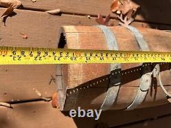Antique Oak CIVIL War Era Ambulance Water Whiskey Wood Oak Keg Barrel