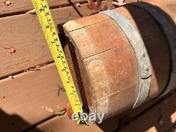 Antique Oak CIVIL War Era Ambulance Water Whiskey Wood Oak Keg Barrel
