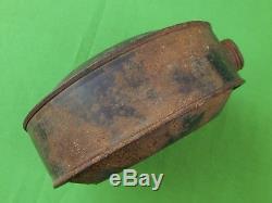 Antique Old 19 Century US Civil War Water Flask Canteen Canister