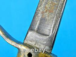 Antique Old US Civil War 19 Century Navy USN Engraved Sword