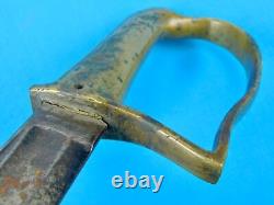 Antique Old US Civil War 19 Century Navy USN Engraved Sword