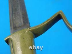 Antique Old US Civil War 19 Century Navy USN Engraved Sword