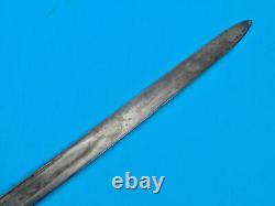 Antique Old US Civil War 19 Century Navy USN Engraved Sword