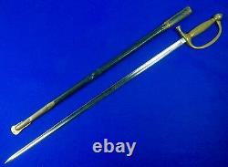Antique Old US Civil War Ames Musician Sword with Scabbard