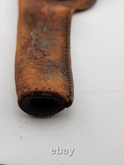 Antique Original CIVIL WAR ERA COLT 1849 or 1862 REVOLVER LEATHER FLAP HOLSTER