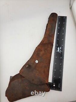 Antique Original CIVIL WAR ERA COLT 1849 or 1862 REVOLVER LEATHER FLAP HOLSTER