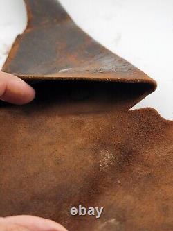 Antique Original CIVIL WAR ERA COLT 1849 or 1862 REVOLVER LEATHER FLAP HOLSTER