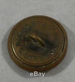 Antique Original Civil War Button Confederate Army General Service Non Dug