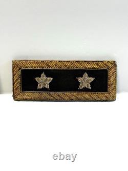 Antique Original Civil War US Army Major General Shoulder Boards Pair (2)