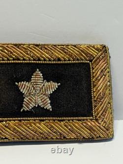 Antique Original Civil War US Army Major General Shoulder Boards Pair (2)