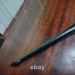 Antique Original Civil War single Rosewood Drumstick, 17 1/2 (VG Cond)